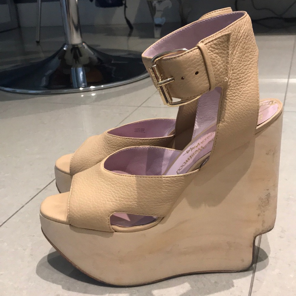 Vivienne Westwood Cream platforms